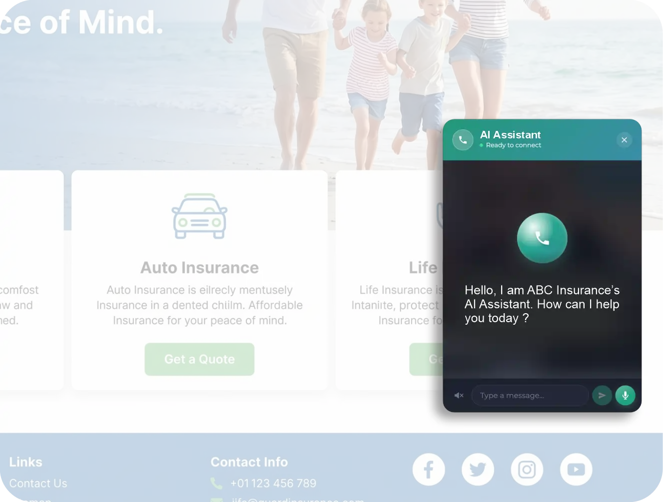 Embeddable Widget